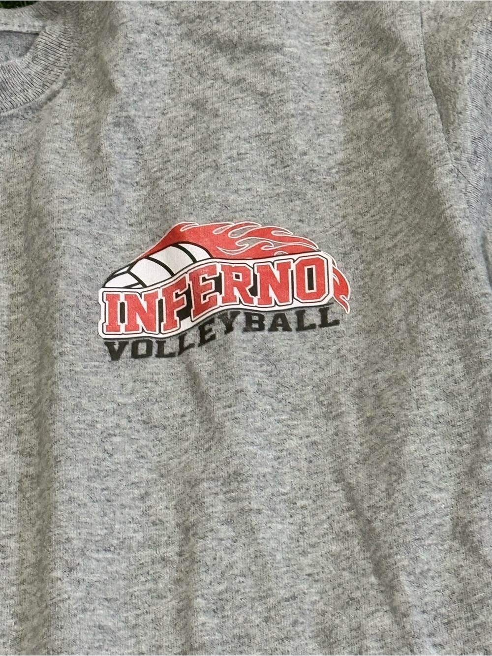 Gildan Inferno Volleyball Long Sleeve Tshirt